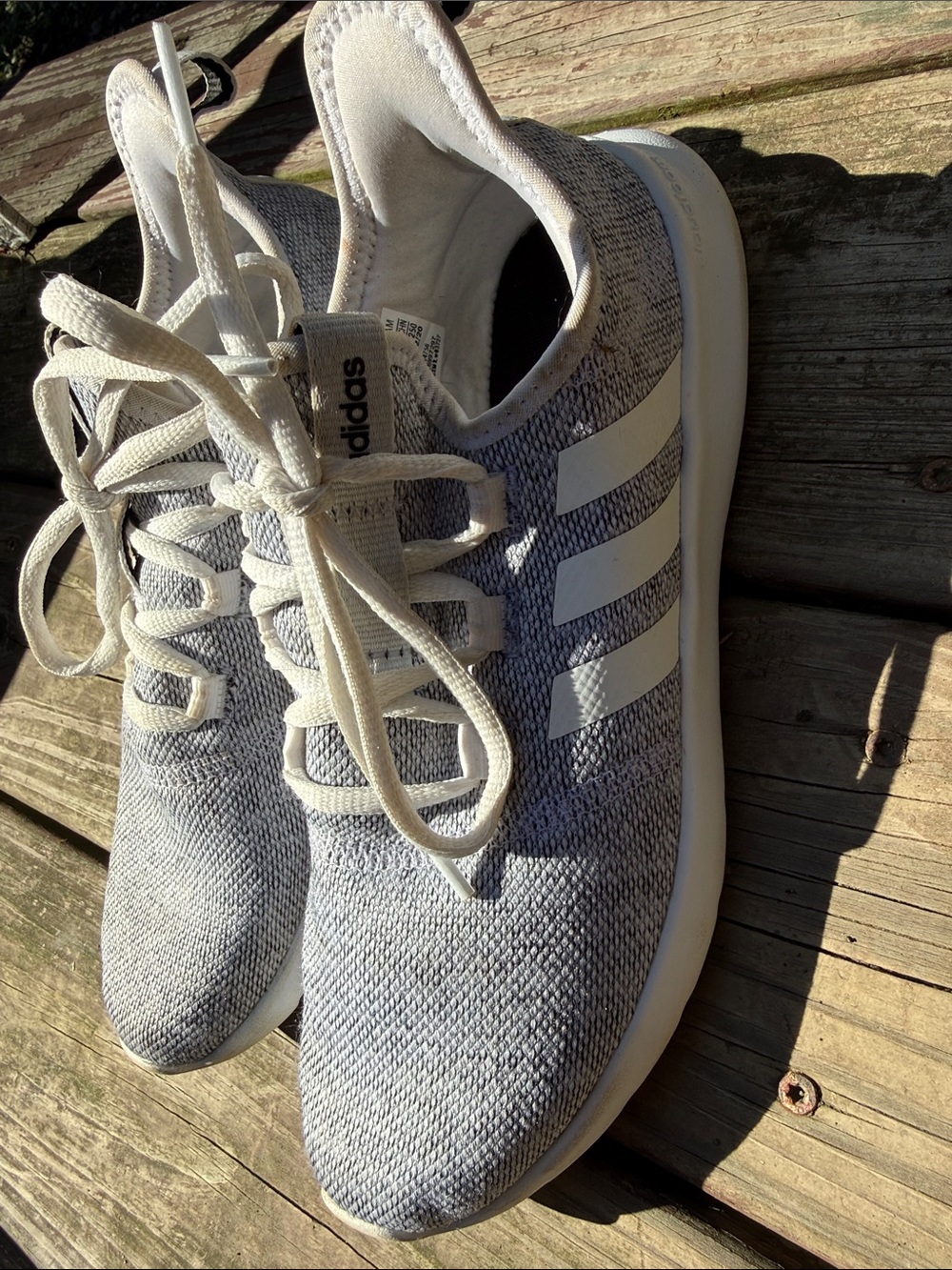 Women adidas gray sneakers